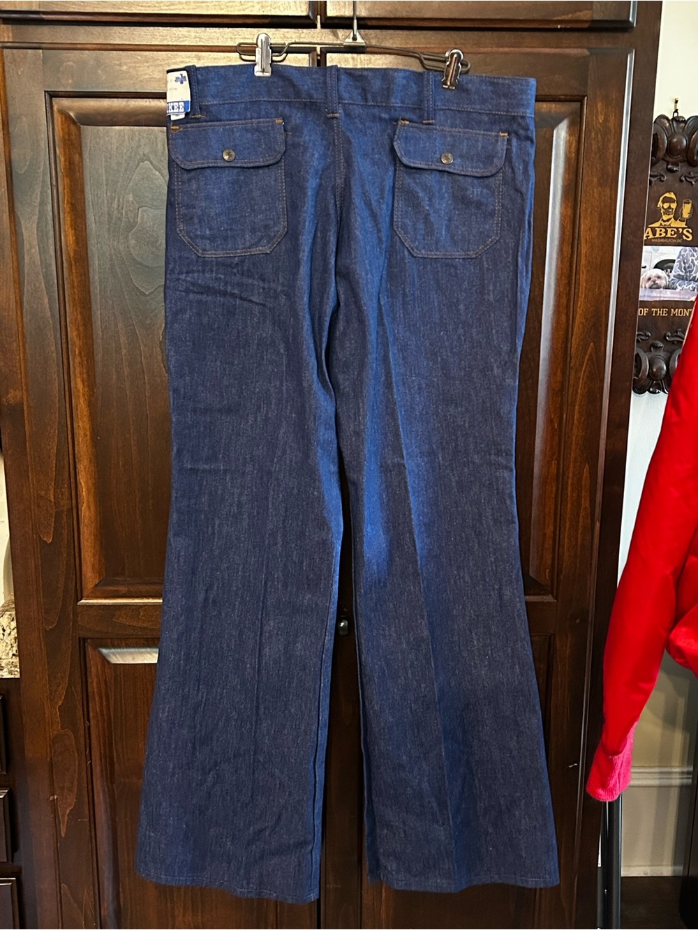 NWT Cherokee Sz 36L Deadstock “Neat Seat” Bell Bottoms - Picture 4 of 6